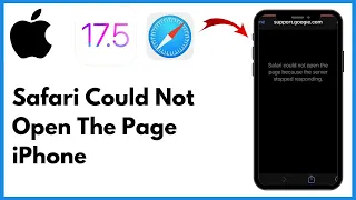Fixed Safari Could Not Open The Page Because The Server Stopped Responding IPhone 2024 
