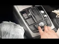 How to check Audi A6 C7 Oil level Audi Oil level check