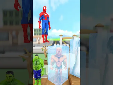 NumberBlocks OC One Play Music Evolution From Egg to Old | Spider-man vs Hulk