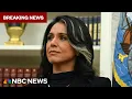 BREAKING Tulsi Gabbard resigns as director of national intelligence