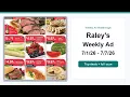 Raley s Weekly Ad 26 - 26 Best Deals