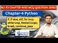 M3 R5 Chapter-4 O Level Chapterwise Important MCQ Question O level Python exam Prepration