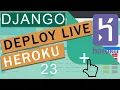Deploying to Heroku Server Django 3 0 Crash Course Tutorials pt 23