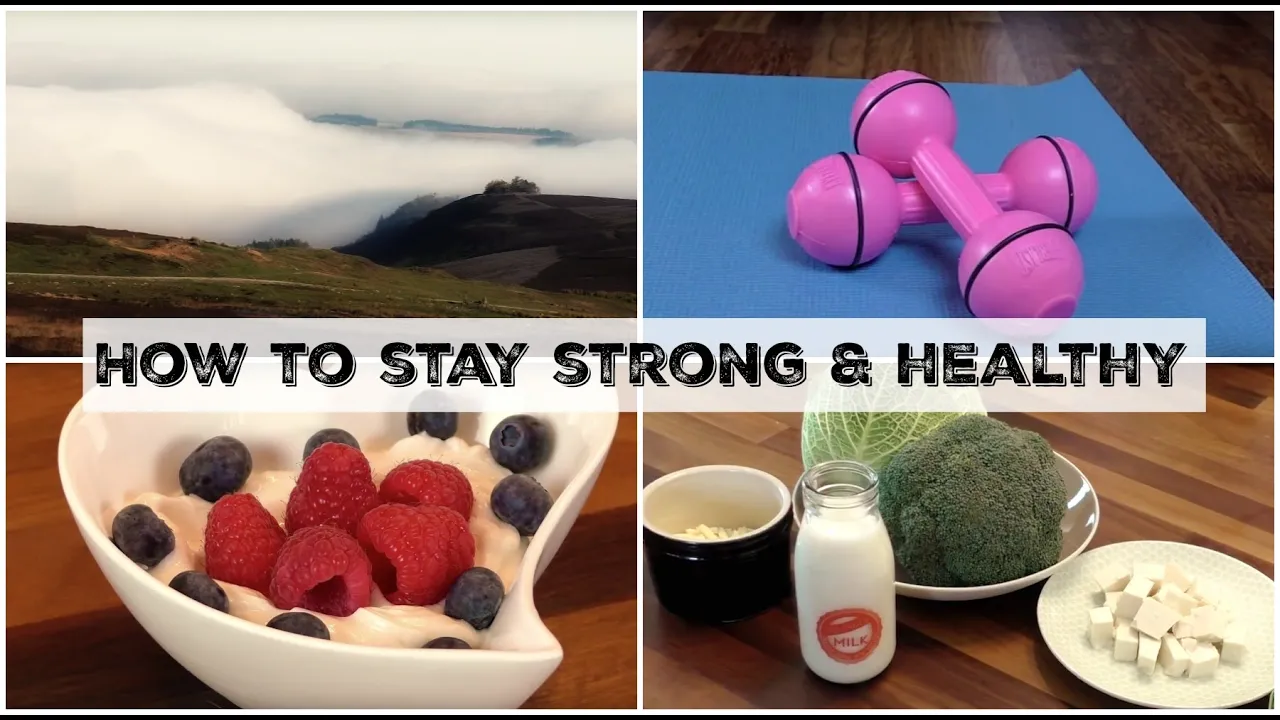 How to Stay STRONG & HEALTHY!   UK Dietitian Nichola Whitehead