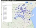 Track your routes and put them all on a map with Google