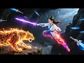 Lagu Kung Fu girl uses her sect's lost sword technique, instantly slaying the Fire Python Tiger!