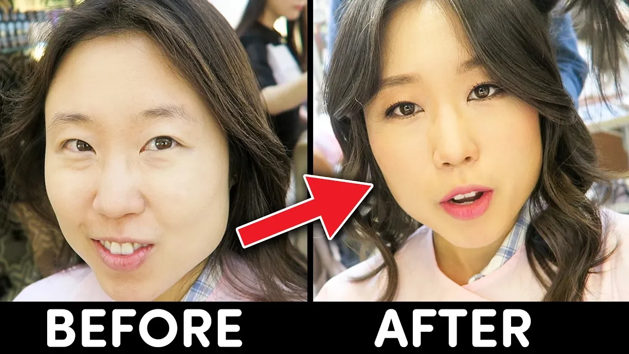 KOREAN CELEBRITY STYLE MAKEOVER in Seoul