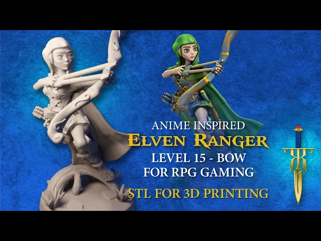 Elf Ranger Female Level 15 - Bow video thumbnail