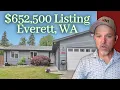 Buying A House in Everett WA Monthly Payment Breakdown