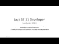 Topic 3 - local Variable Type Inference var
