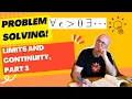 Limits and Continuity Part 3 includes Epsilon-Delta Proof for a Linear Function
