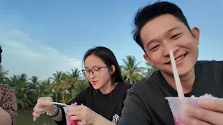 Phượt Trà Vinh bằng Honda Cub 50cc cùng Em Xinh Say ê (mông)