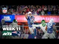 New York Jets vs New England Patriots Game Highlights | 2025 NFL Season Week 11