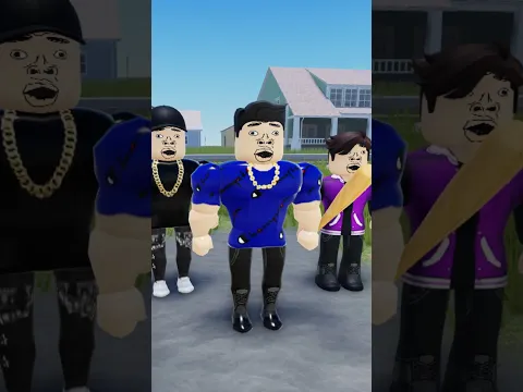 بابا والأولاد المتنمرين #روبلوكس #roblox