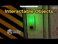 Unity Tutorial Building an Interactable Object System Unity Events