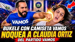Acusan a Nayib Bukele de comprar votos y expulsar a Claudia Ortiz