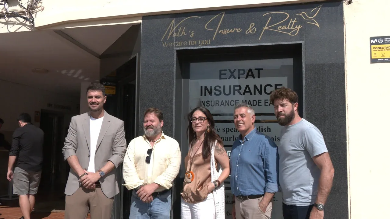 Inauguración de Nath’s Insure & Reality en Sabinillas