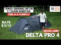 FITUR KOMPLIT | TENDA DHAULAGIRI DELTA PRO 4