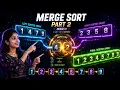 Learn Merge Sort Easily in Tamil Example 2