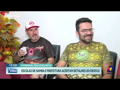 Carnaval 2024 na NDTV: escolas de samba e prefeitura alinham detalhes para o desfile