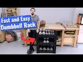 Easy Dumbbell Rack