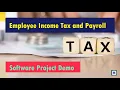 Emp Income Tax and Payroll Visual Basic - Sql Server vb net Project Demo BE BCA BSc VB150