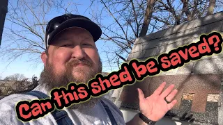 Download Can we save the free shed Is it already to late Shed rebuild DIY, shed rehab roof repair, cheap MP3