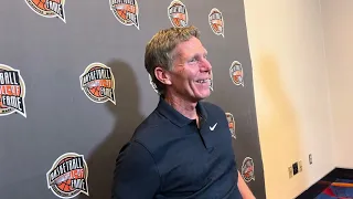 Gonzaga s Mark Few at Naismith Hall of Fame media availability Pt 2