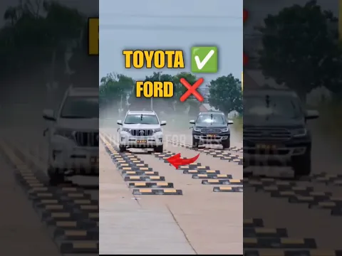 Download MP3 Stability test of Toyota Prado VS Ford Endeavour 🗿🔥
