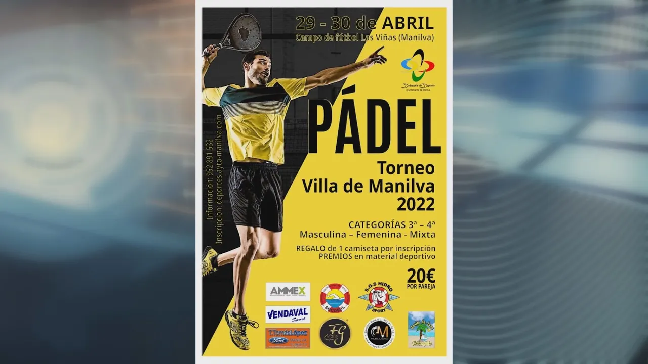 Torneo de pádel Villa de Manilva 2022