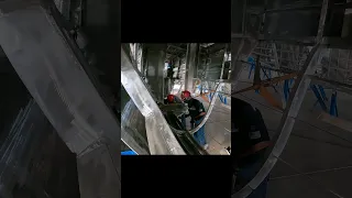 Watch the complete build on youtube #odiseacatamarans #performanceboats #welding #boatbuild