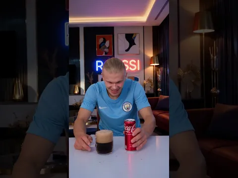 Uống cocacola cùng Haaland và mbpape 🍦🍧#shorts #funny #soccer#haaland #mbappe