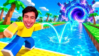 JUEGO DE LANZAR UNA PIEDRA EN ROBLOX!🪨