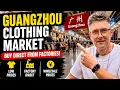 The Worlds BIGGEST Clothing Apparel Market Guangzhou China
