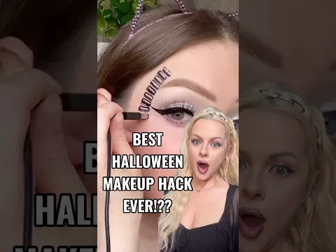 Omg!! Best Halloween makeup hack EVER!? A USB!? #halloweenmakeup