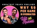Russell s statistical case over Wilt Greatest Peaks Ep 1