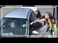 Seattle bikini barista smashes car windshield with hammer