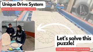 Let’s solve this puzzle! SailDrive Lifting Mechanism – CNC cut parts | Part 9 | Building Wilda