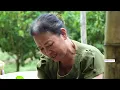 Golden Crispy Pork Tails – Cooking on a Giant Pan with Grandma Over a Wood Fire.