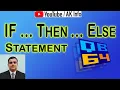 QBASIC If Then Else statement