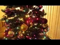 Assembling our 7ft Christmas tree with the kids
