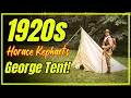 Download Lagu Pitching Horace Kephart’s 1920s George Canvas Tent | Full Setup \u0026 History
