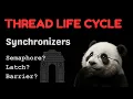 Java Thread Life Cycle Explained with Synchronizers