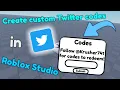 How to make Twitter codes in Roblox Studio VIEWER REQUESTED