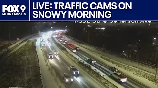 LIVE Minnesota traffic cameras Monday snow could impact commute