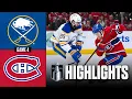 Sabres vs Canadiens NHL Playoff Highlights Game 4 May 12 2026