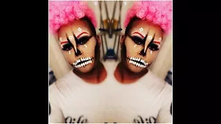 somali halloween makeup