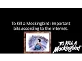 Annotation To Kill A Mockingbird as taught by Google Image Search