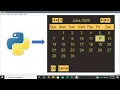 Making Calendar using Python and with using Pycharm
