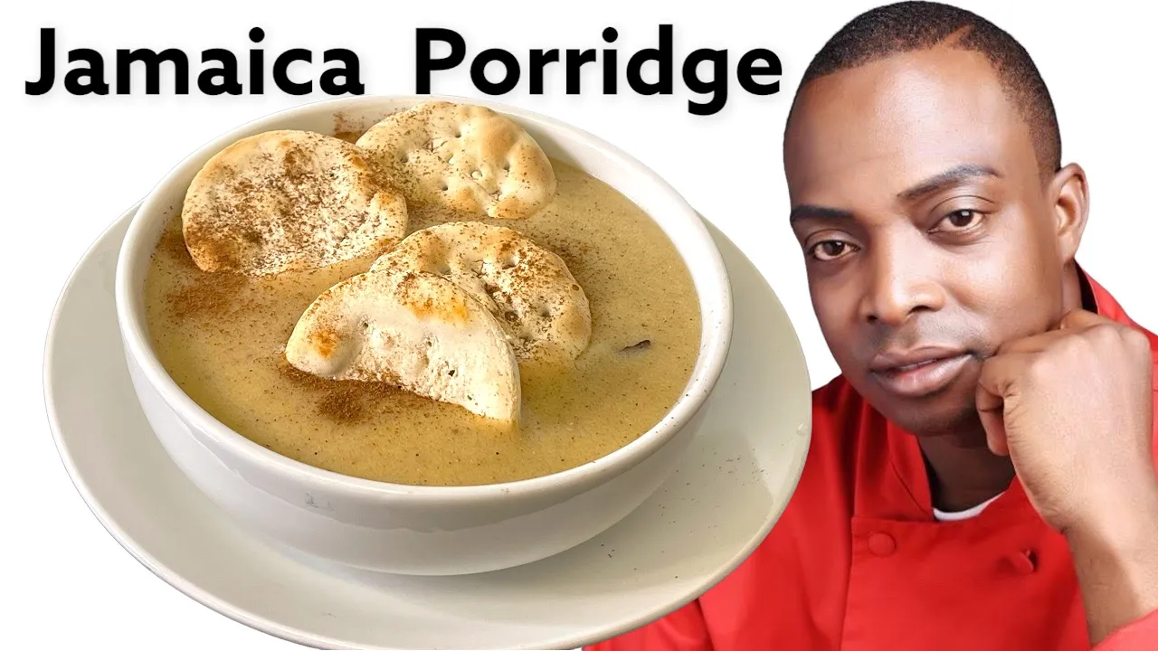 Jamaica Cornmeal Porridge Recipe Video    From Chef Ricardo Cooking   Jamaican Chef   Caribbean Chef